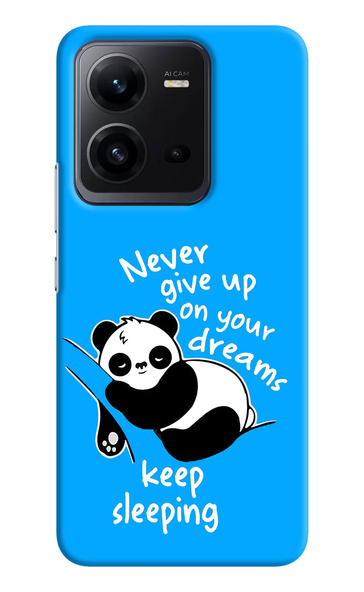 Keep Sleeping Vivo V25 5G Hard Case Back Cover by Casekaro