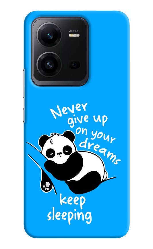 Keep Sleeping Vivo V25 5G Hard Case Back Cover by Casekaro
