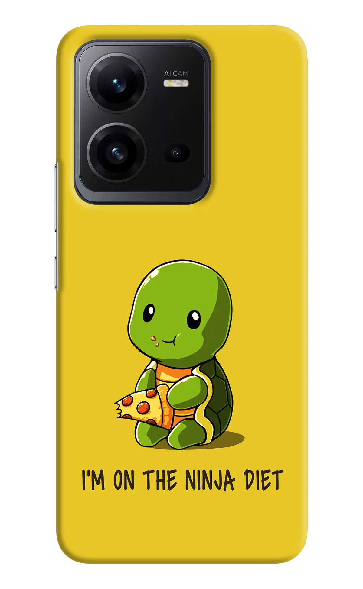 I'm on Ninja Diet Vivo V25 5G Hard Case Back Cover by Casekaro