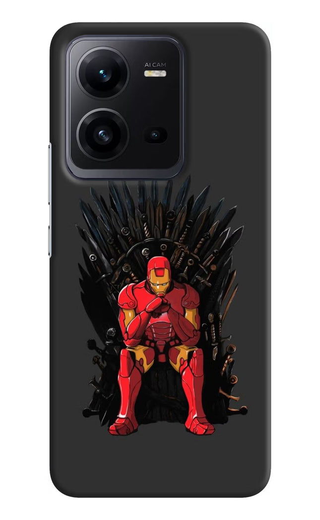 Ironman Throne Vivo V25 5G Hard Case Back Cover by Casekaro