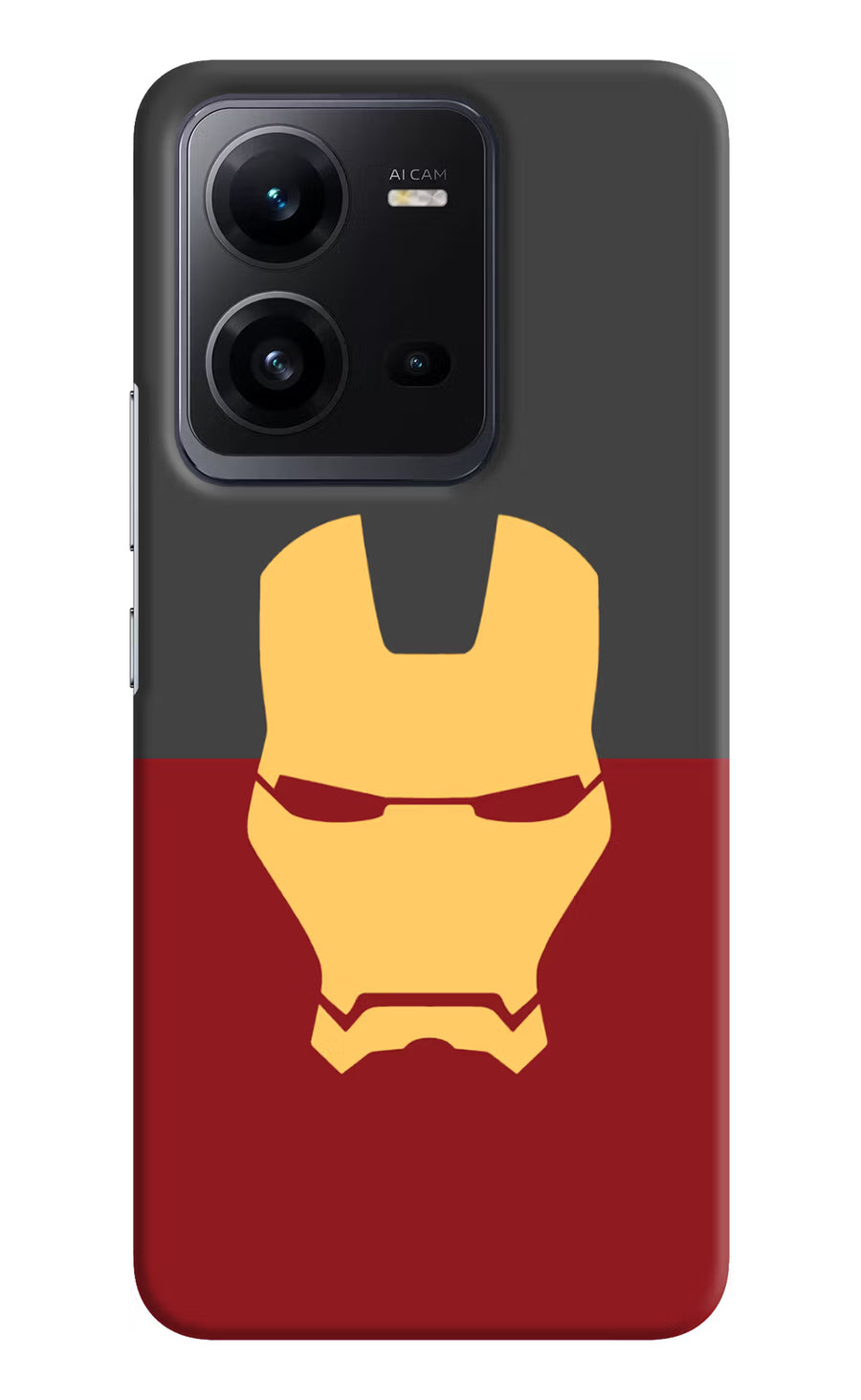 Ironman Vivo V25 5G Back Cover, Hard case