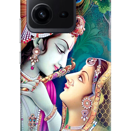 Lord Radha Krishna Vivo V25 5G Hard Case Back Cover by Casekaro