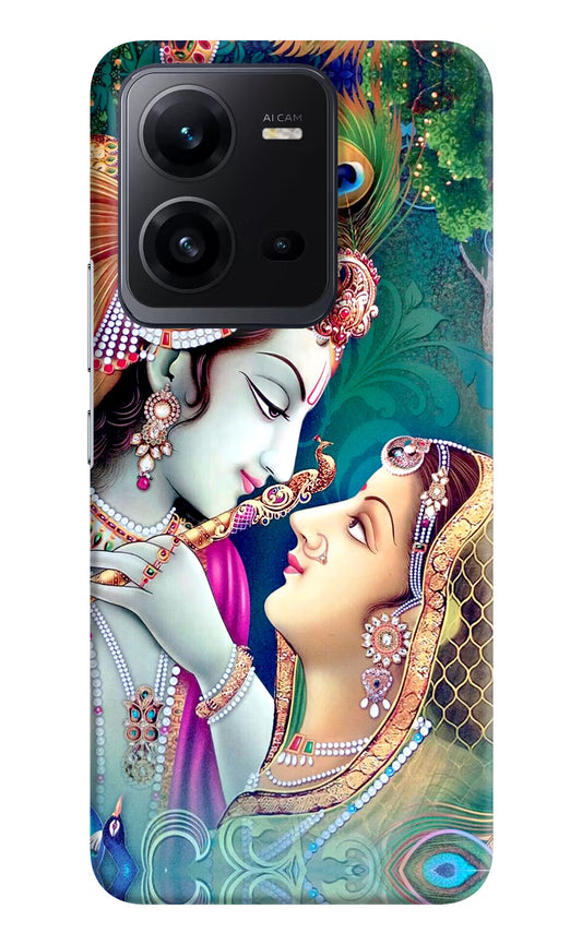 Lord Radha Krishna Vivo V25 5G Hard Case Back Cover by Casekaro