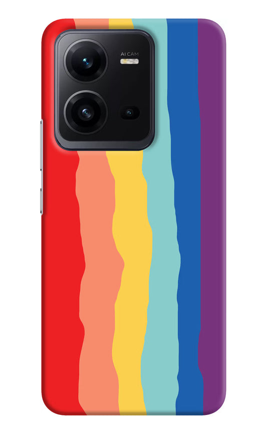 Rainbow Vivo V25 5G Hard Case Back Cover by Casekaro