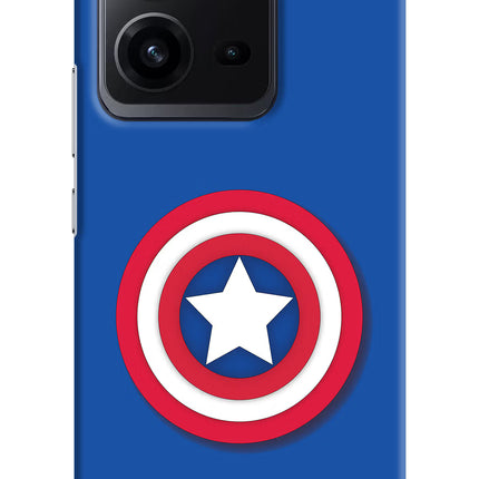 Shield Vivo V25 5G Hard Case Back Cover by Casekaro