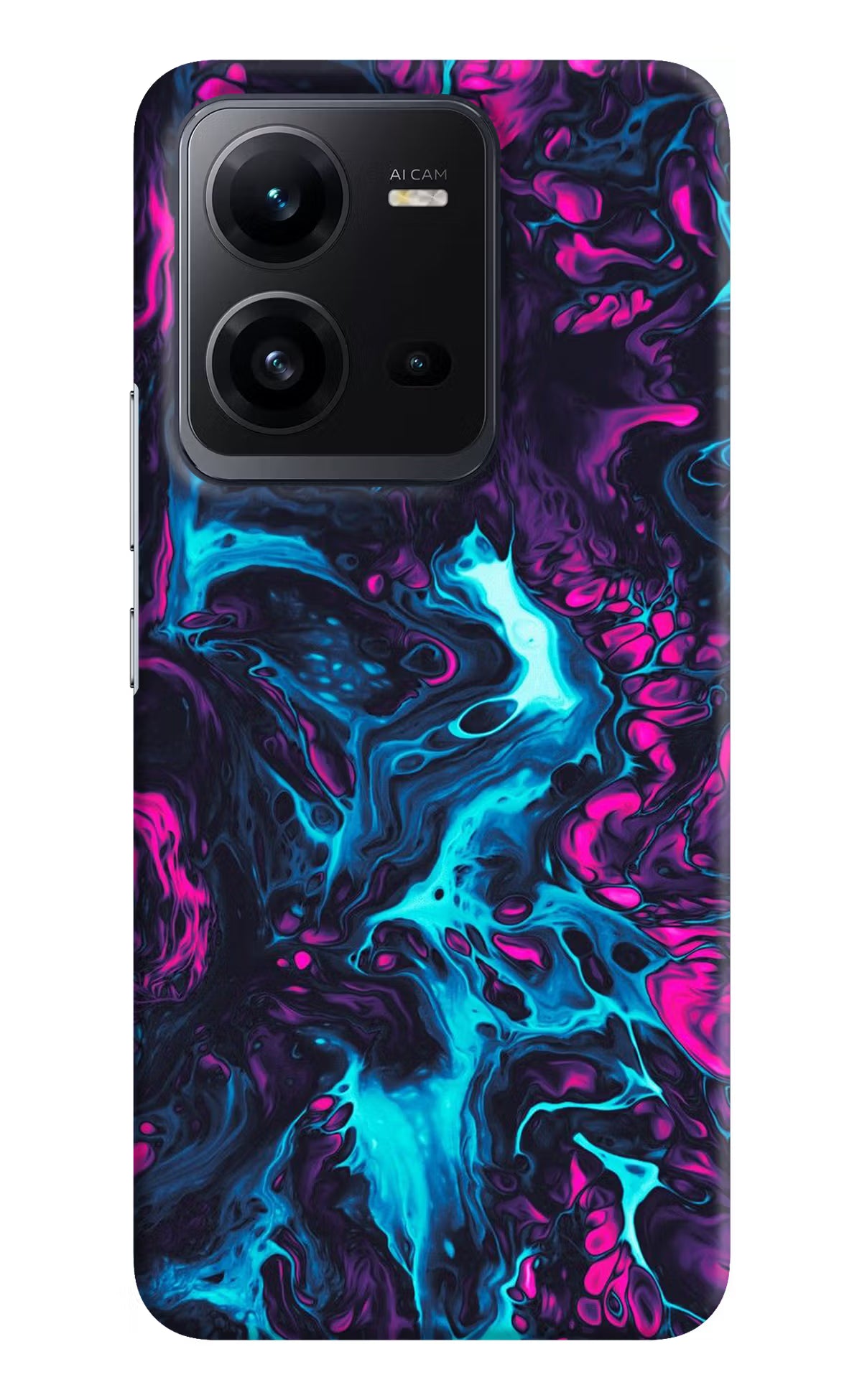 Abstract Vivo V25 5G Hard Case Back Cover by Casekaro