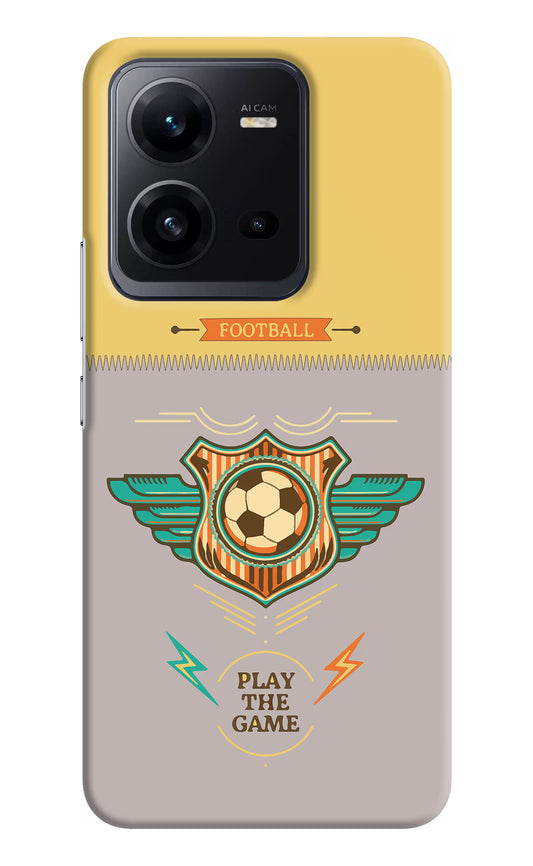 Football Vivo V25 5G Hard Case Back Cover by Casekaro