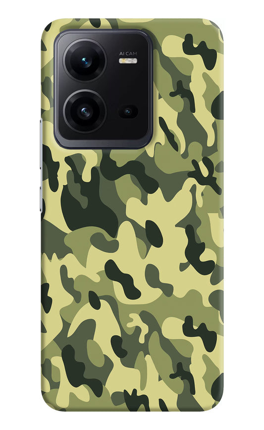Camouflage Vivo V25 5G Hard Case Back Cover by Casekaro