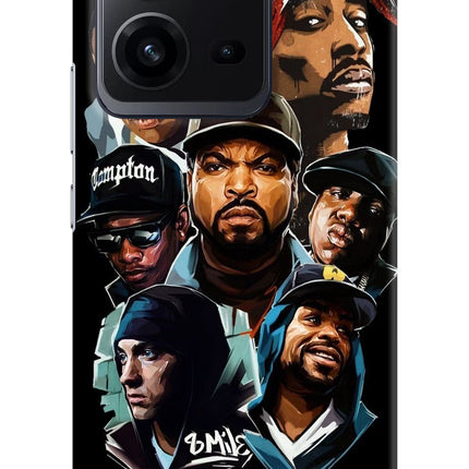 Rappers Vivo V25 5G Hard Case Back Cover by Casekaro
