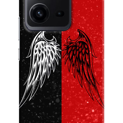 Wings Vivo V25 5G Hard Case Back Cover by Casekaro