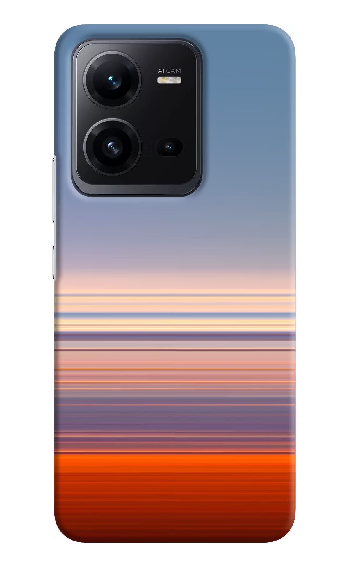 Morning Colors Vivo V25 5G Hard Case Back Cover by Casekaro
