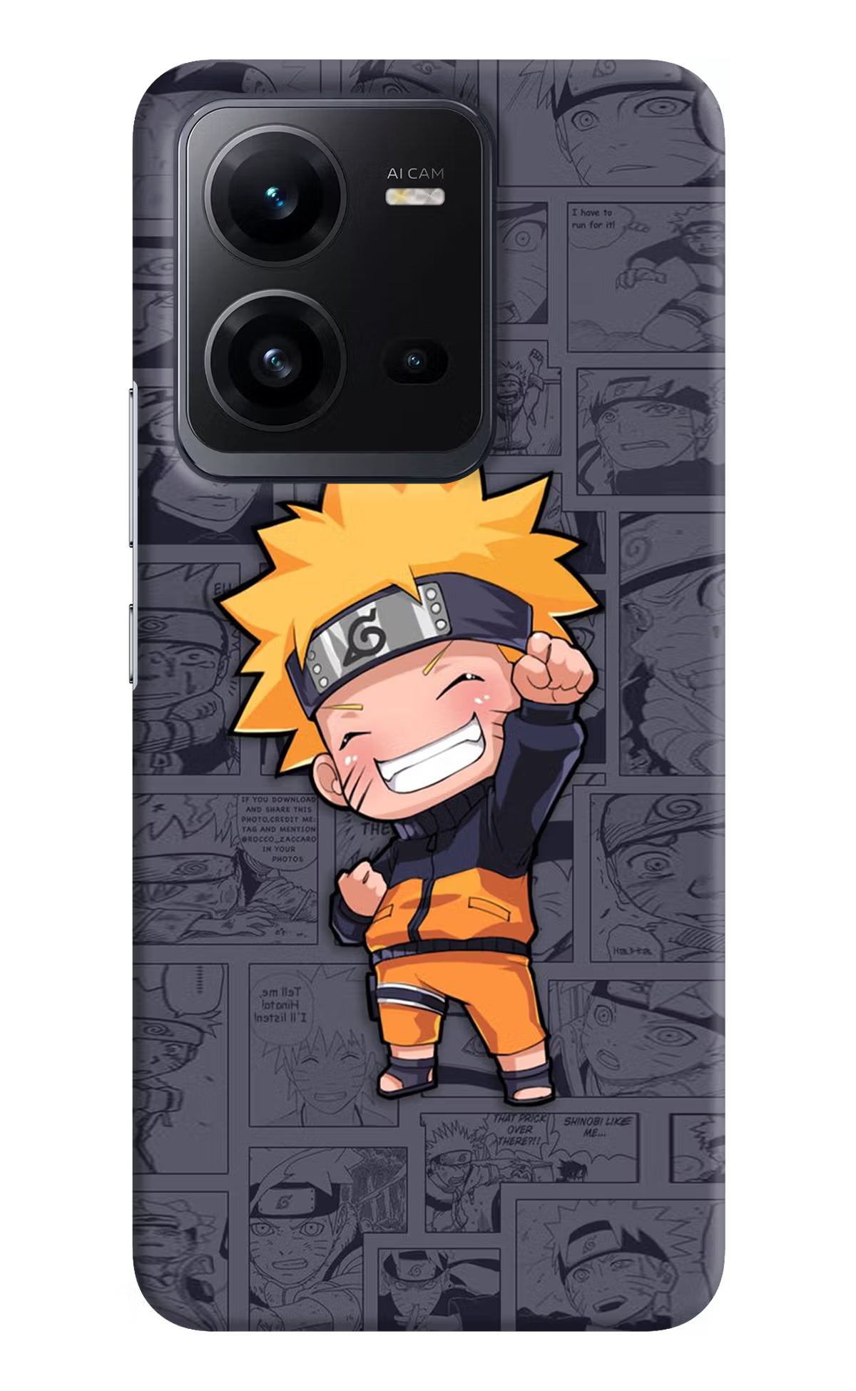 Chota Naruto Vivo V25 5G Hard Case Back Cover by Casekaro