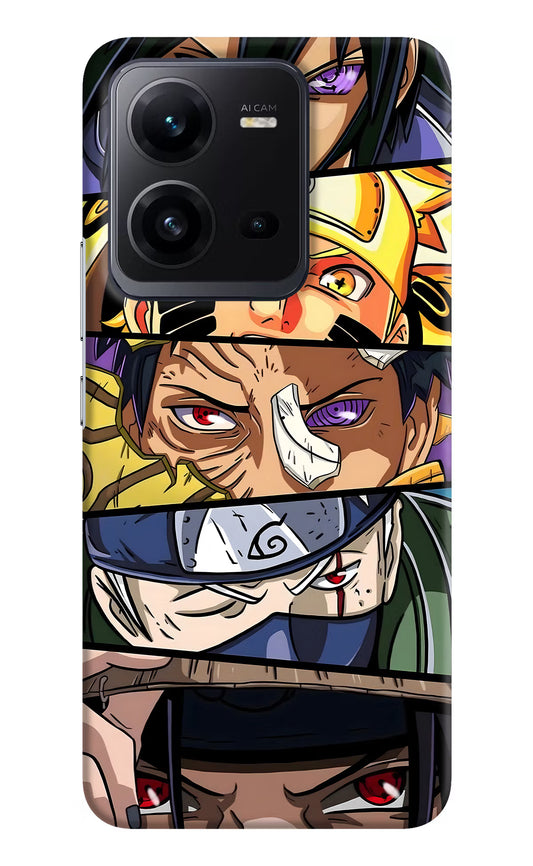Naruto Character Vivo V25 5G Hard Case Back Cover by Casekaro