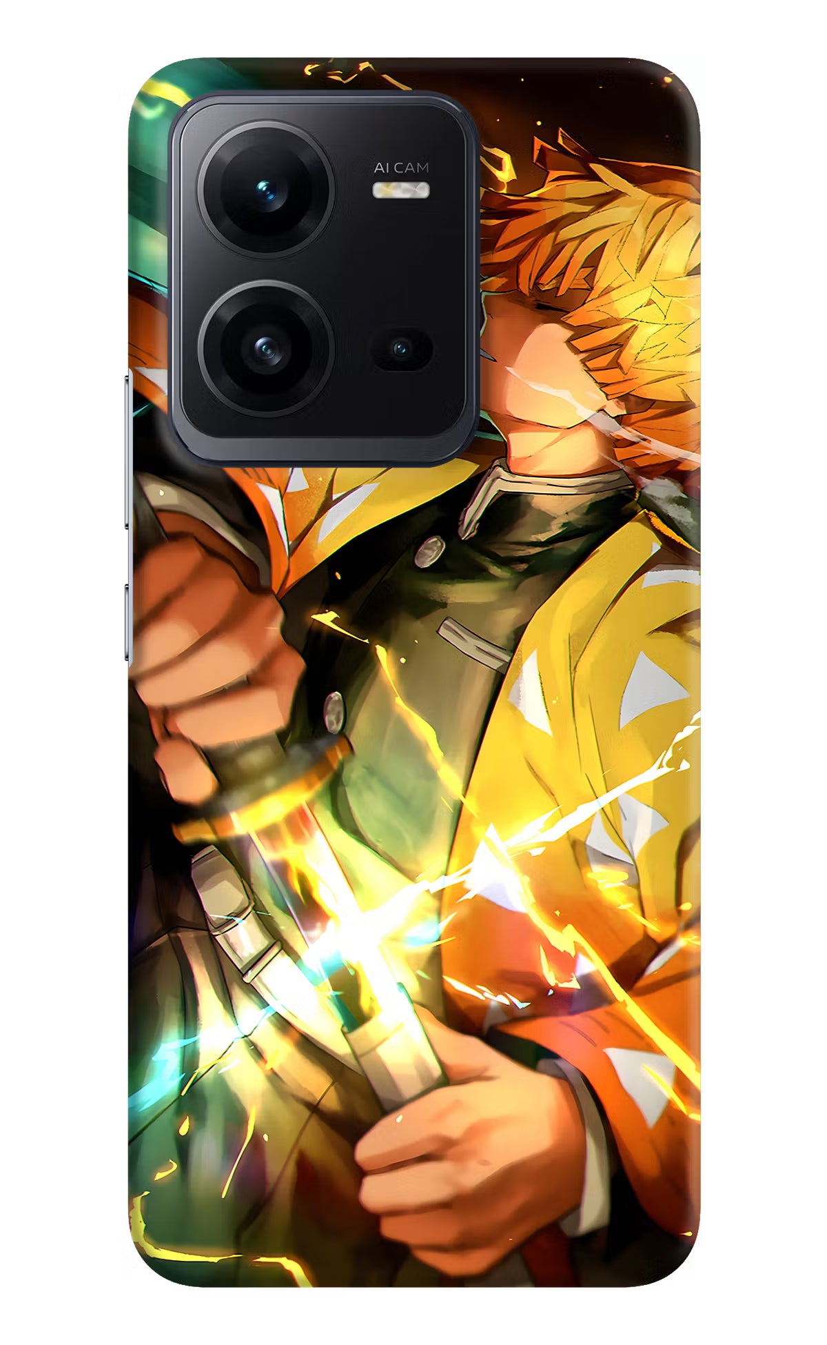 Demon Slayer Vivo V25 5G Hard Case Back Cover by Casekaro