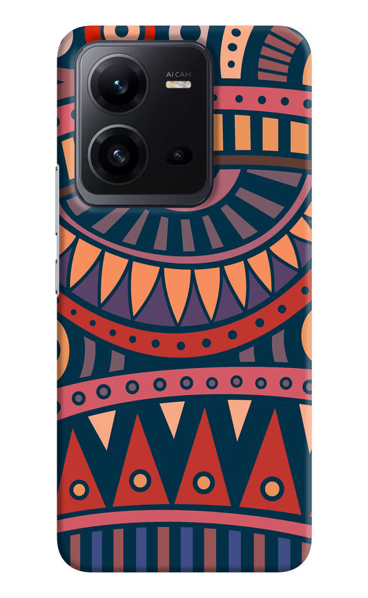 African Culture Design Vivo V25 5G Hard Case Back Cover by Casekaro
