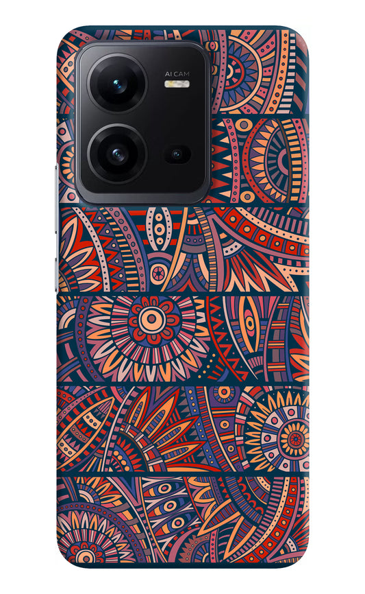African Culture Design Vivo V25 5G Hard Case Back Cover by Casekaro