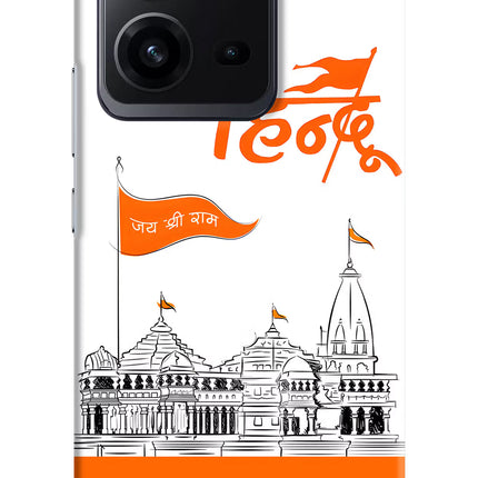 Jai Shree Ram Hindu Vivo V25 5G Hard Case Back Cover by Casekaro