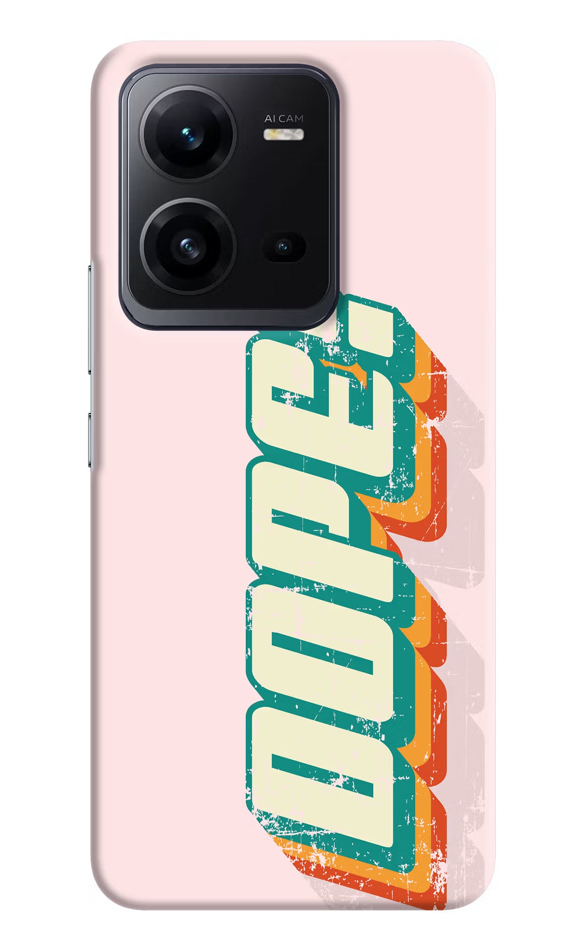 Dope Vivo V25 5G Hard Case Back Cover by Casekaro