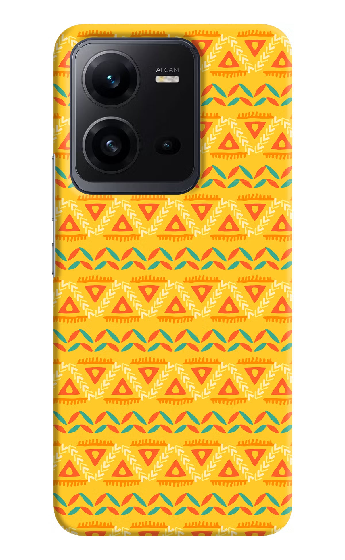 Tribal Pattern Vivo V25 5G Hard Case Back Cover by Casekaro