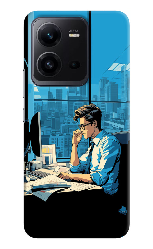 Focused Hustler (AI Generated) Vivo V25 5G Hard Case Back Cover by Casekaro