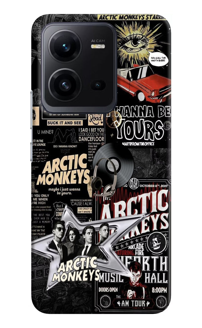 Arctic Monkeys Vivo V25 5G Hard Case Back Cover by Casekaro