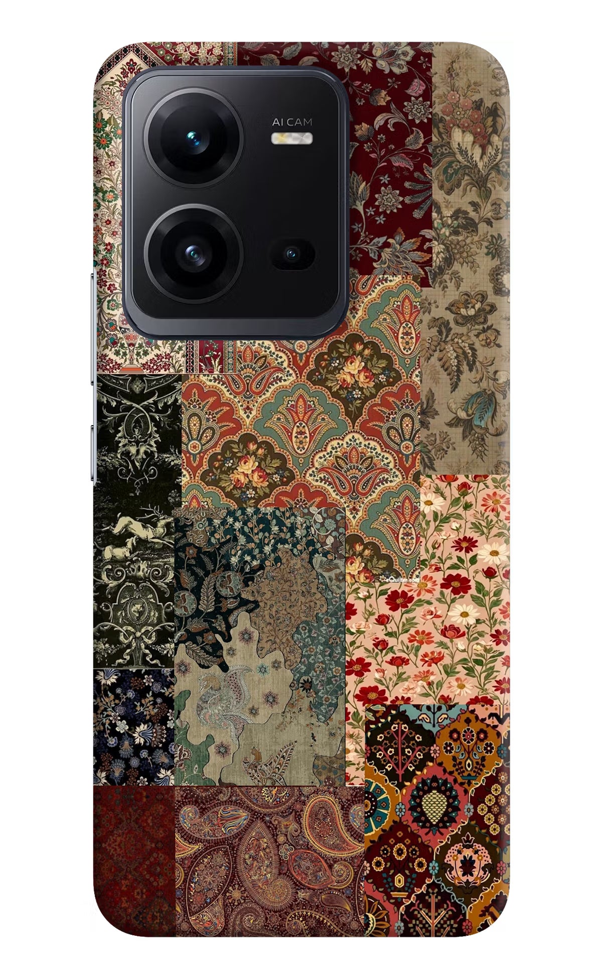 Desi Print Vivo V25 5G Hard Case Back Cover by Casekaro