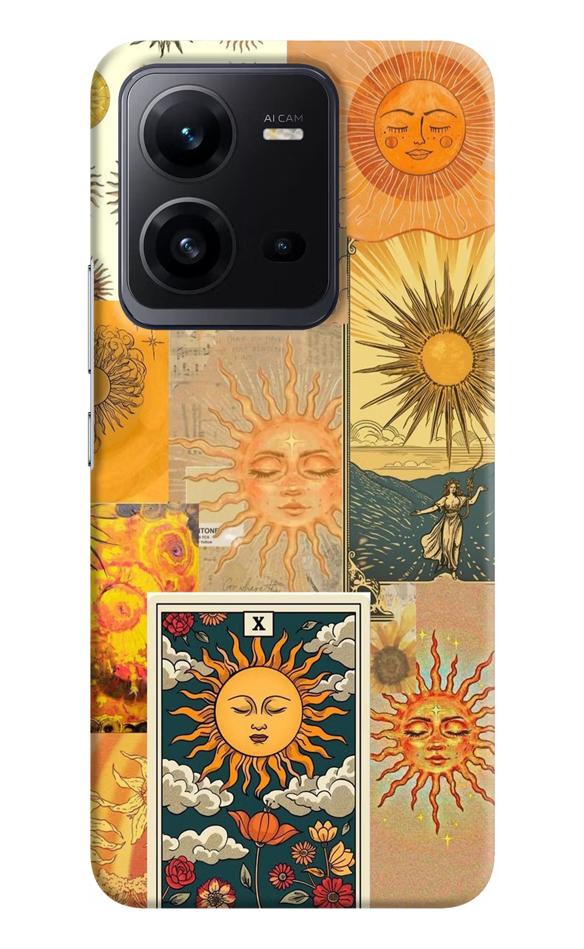 Sun Vivo V25 5G Hard Case Back Cover by Casekaro