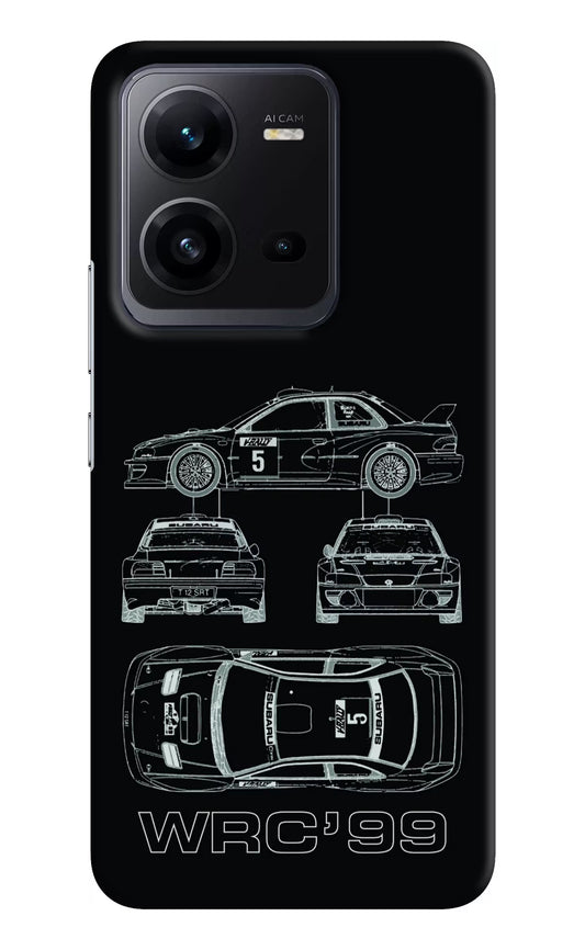 WRC'99 Vivo V25 5G Hard Case Back Cover by Casekaro