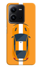 Highway Pursuit Vivo V25 5G Hard Case Back Cover by Casekaro