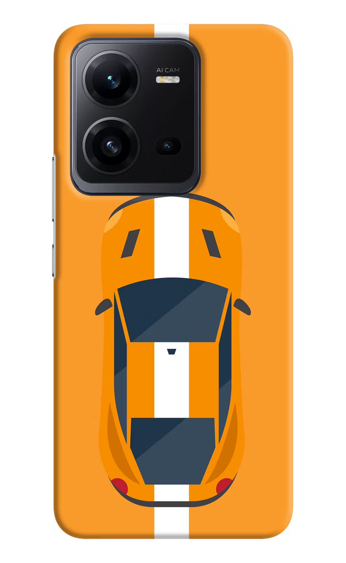 Highway Pursuit Vivo V25 5G Hard Case Back Cover by Casekaro
