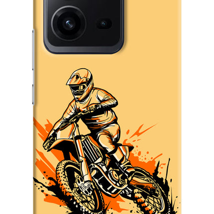 Off-Road Fury Vivo V25 5G Hard Case Back Cover by Casekaro