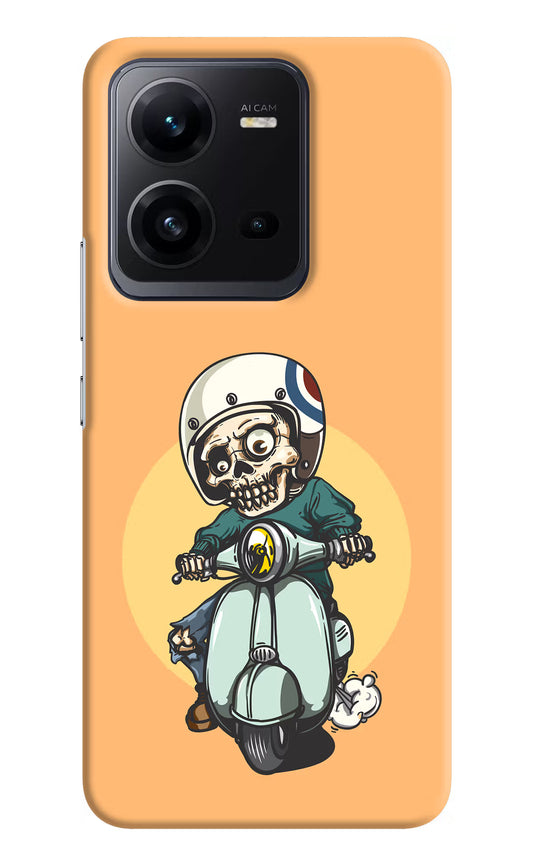 Undead Biker Vivo V25 5G Hard Case Back Cover by Casekaro