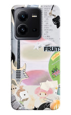Softcore case Vivo V25 5G Hard Case Back Cover by Casekaro