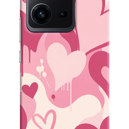 Hearty case Vivo V25 5G Hard Case Back Cover by Casekaro