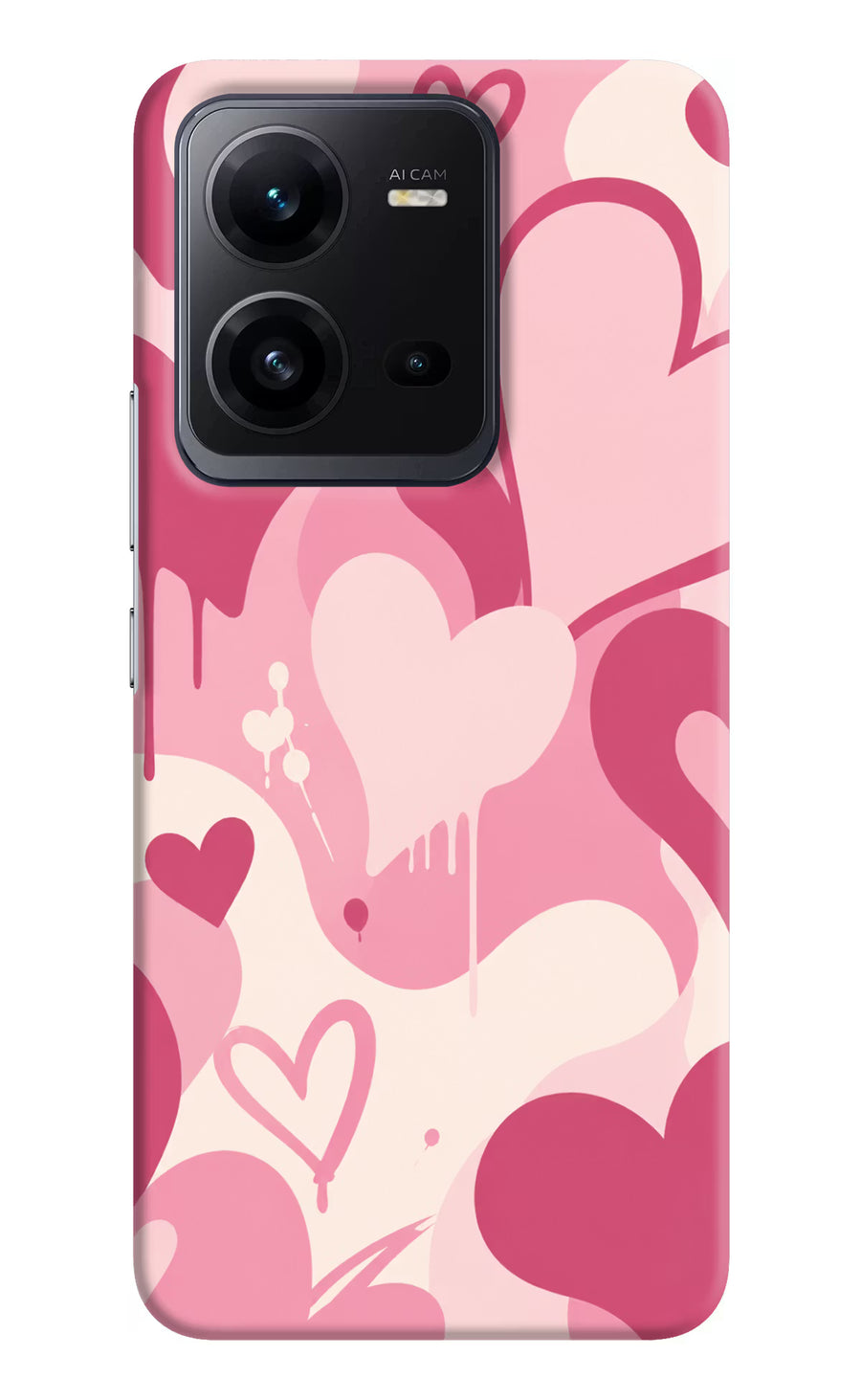Hearty case Vivo V25 5G Back Cover, Hard case