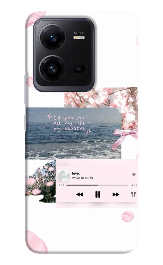 Wave to earth Vivo V25 5G Back Cover