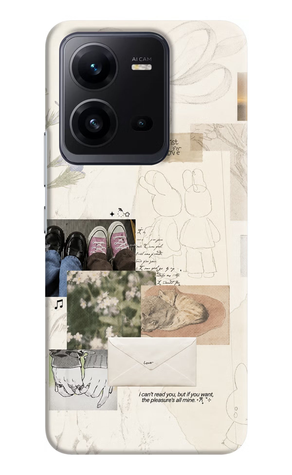 Soft Aesthetic Vivo V25 5G Back Cover