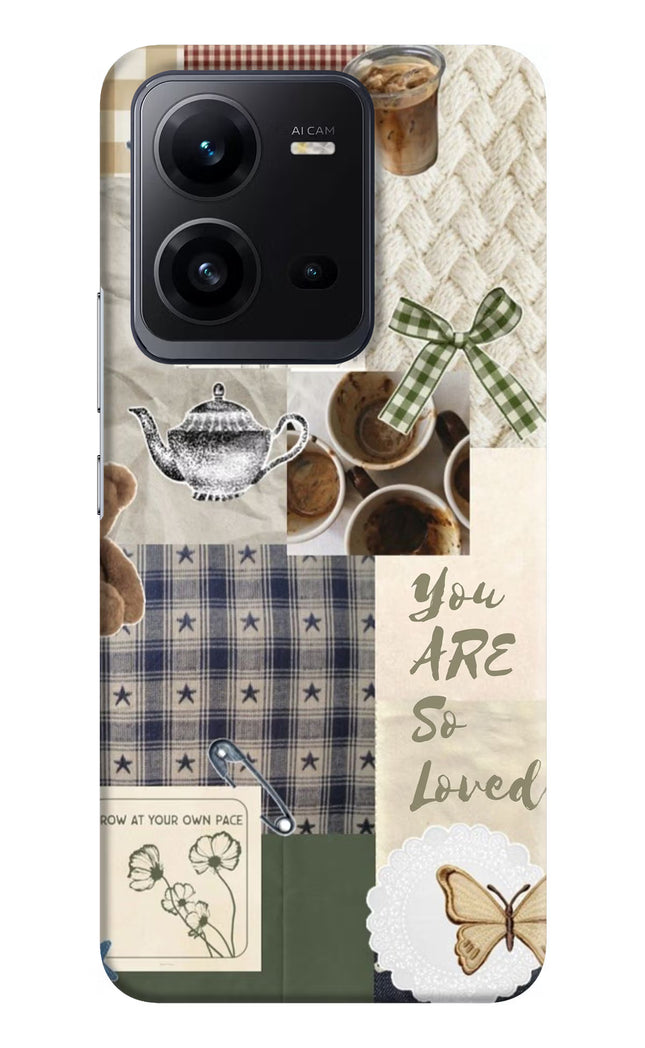 Cookie Vivo V25 5G Hard Case Back Cover by Casekaro