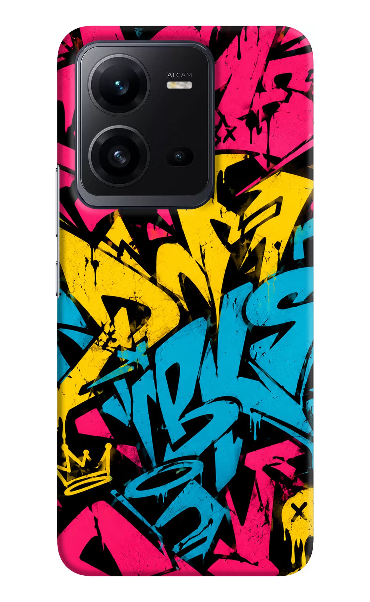 Graffiti Vibe Vivo V25 5G Back Cover
