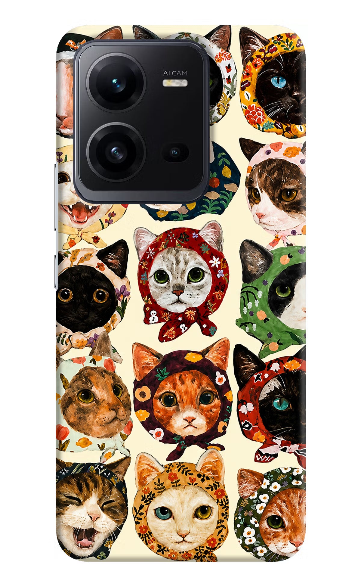 Cool Cat Vivo V25 5G Back Cover