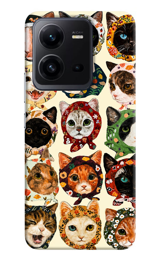 Cool Cat Vivo V25 5G Hard Case Back Cover by Casekaro
