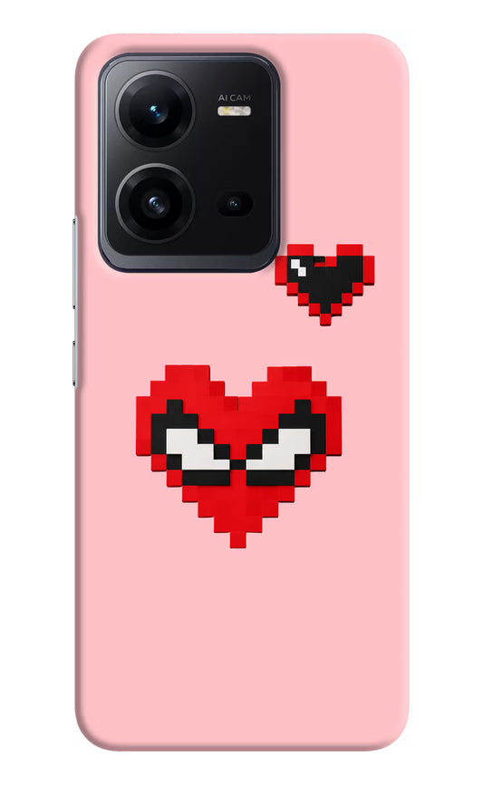 Gwen Heart Vivo V25 5G Hard Case Back Cover by Casekaro