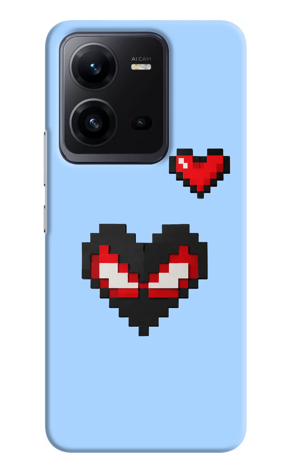 Peter Heart Vivo V25 5G Back Cover
