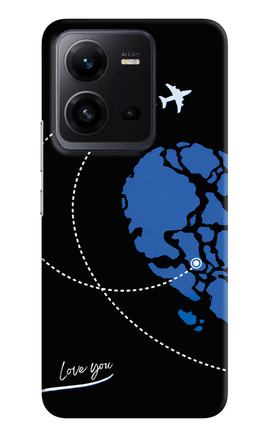 Love Orbit Vivo V25 5G Hard Case Back Cover by Casekaro