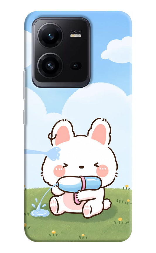 Bunny Treat Vivo V25 5G Hard Case Back Cover by Casekaro
