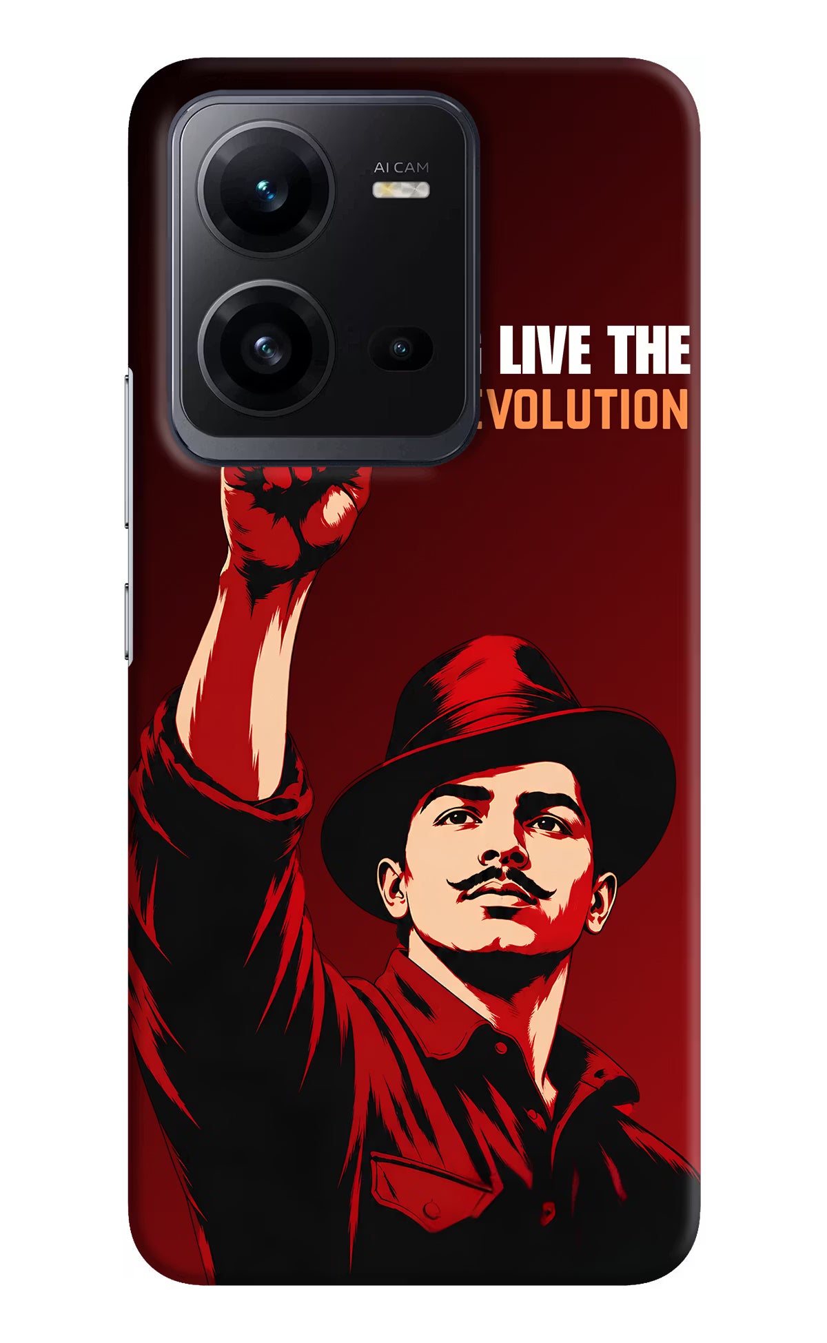 Bhagat Singh Revolution Vivo V25 5G Back Cover