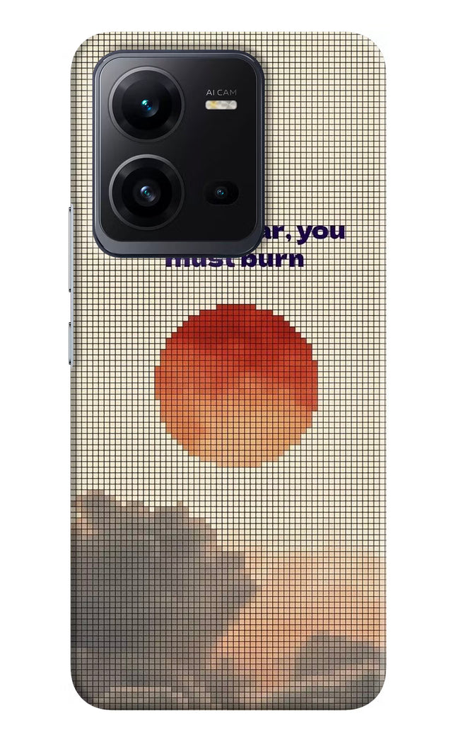 Pixel Sun Vivo V25 5G Hard Case Back Cover by Casekaro