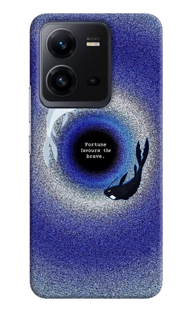 Dark Koi Vivo V25 5G Hard Case Back Cover by Casekaro
