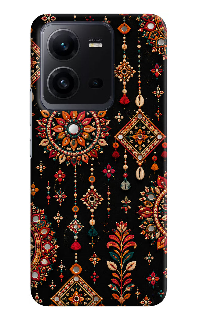 Boho Noir Vivo V25 5G Hard Case Back Cover by Casekaro