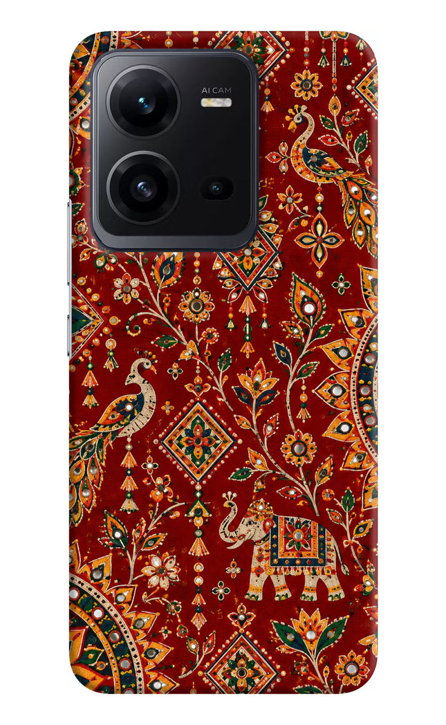 Laal Riwaaz Vivo V25 5G Hard Case Back Cover by Casekaro